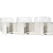 Rimini 3 Light 24 inch Polished Nickel Vanity Light Wall Light